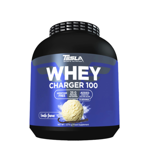 Tesla-Whey-Charger-100-Protein-Pulver-Vanille-Vanilla